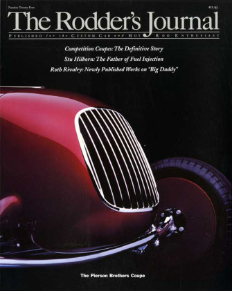 THE RODDER'S JOURNAL NO. 24 2003 WINTER - PIERSON BROS, STU HILBORN, RAT FINK
